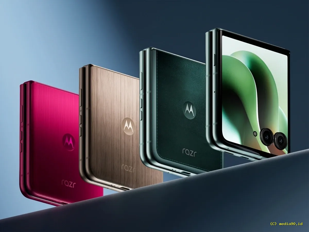 Bocoran Motorola Razr 70 Ultra Ungkap Desain Belakang Bertekstur Kayu