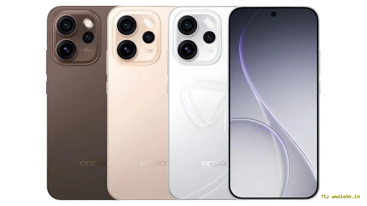 Bocoran Spesifikasi Oppo Reno16 Pro Muncul Dimensity 9500s Baterai 7000mAh dan Kamera Periskop