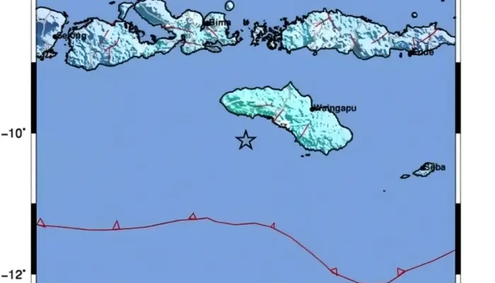 Gempa M6,0 Guncang Wanokaka NTT, BMKG Pastikan Tidak Berpotensi Tsunami