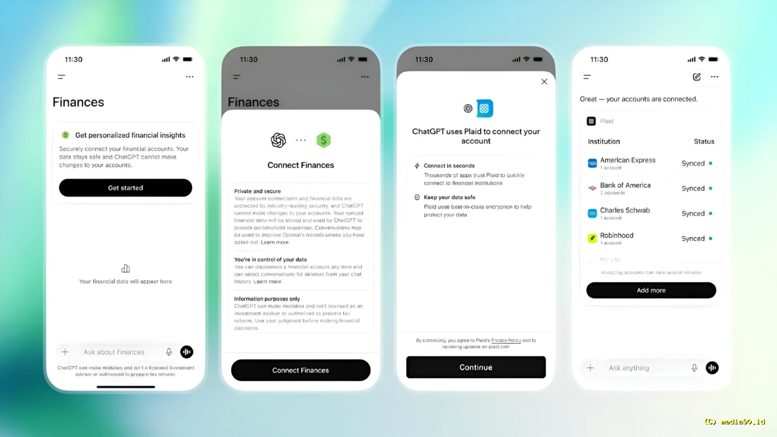 ChatGPT Personal Finance Resmi Hadir AI Kini Bisa Bantu Analisis Keuangan Pengguna