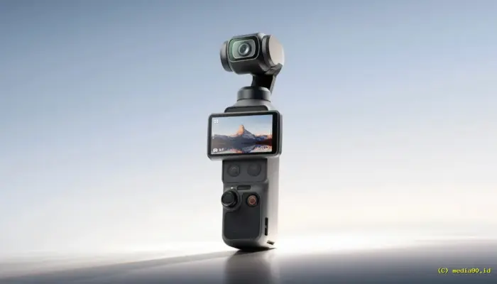 DJI Rilis Osmo Pocket 4, Usung Sensor 1 Inci, Layar Lebih Terang, dan Storage Internal
