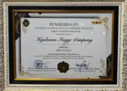 DPRD Lampung Apresiasi Prestasi Nasional Kejati Lampung atas Anugerah Komisi Kejaksaan RI 2026