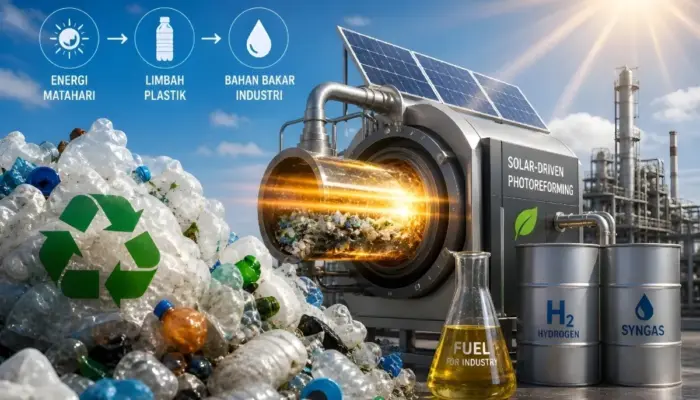 Dari Limbah Plastik ke Energi Bersih: Terobosan Ilmuwan Ubah Sampah Jadi Bahan Bakar Masa Depan