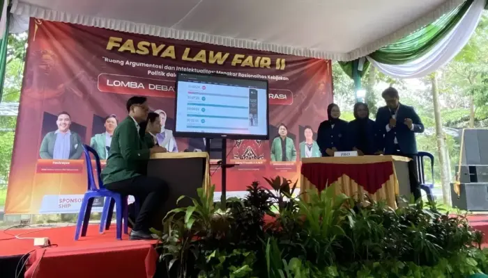 Fasya Law Fair II Jadi Ruang Adu Gagasan Mahasiswa dalam Menakar Kebijakan Politik