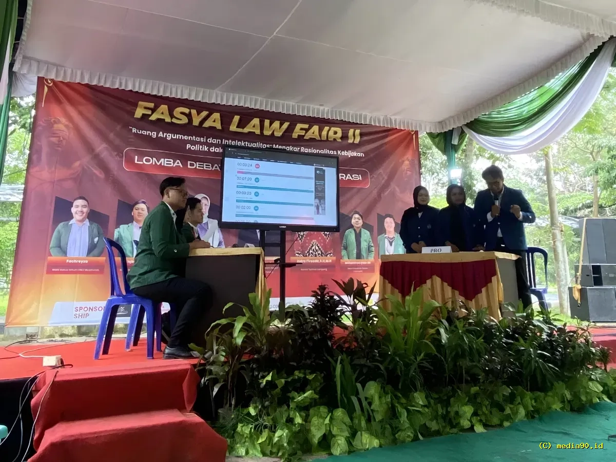 Fasya Law Fair II Jadi Panggung Mahasiswa Mengulas Kebijakan Politik Secara Kritis