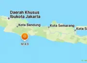 Gempa Magnitudo 4,0 Guncang Pangandaran Dini Hari, Getaran Terasa hingga Sejumlah Wilayah Jabar