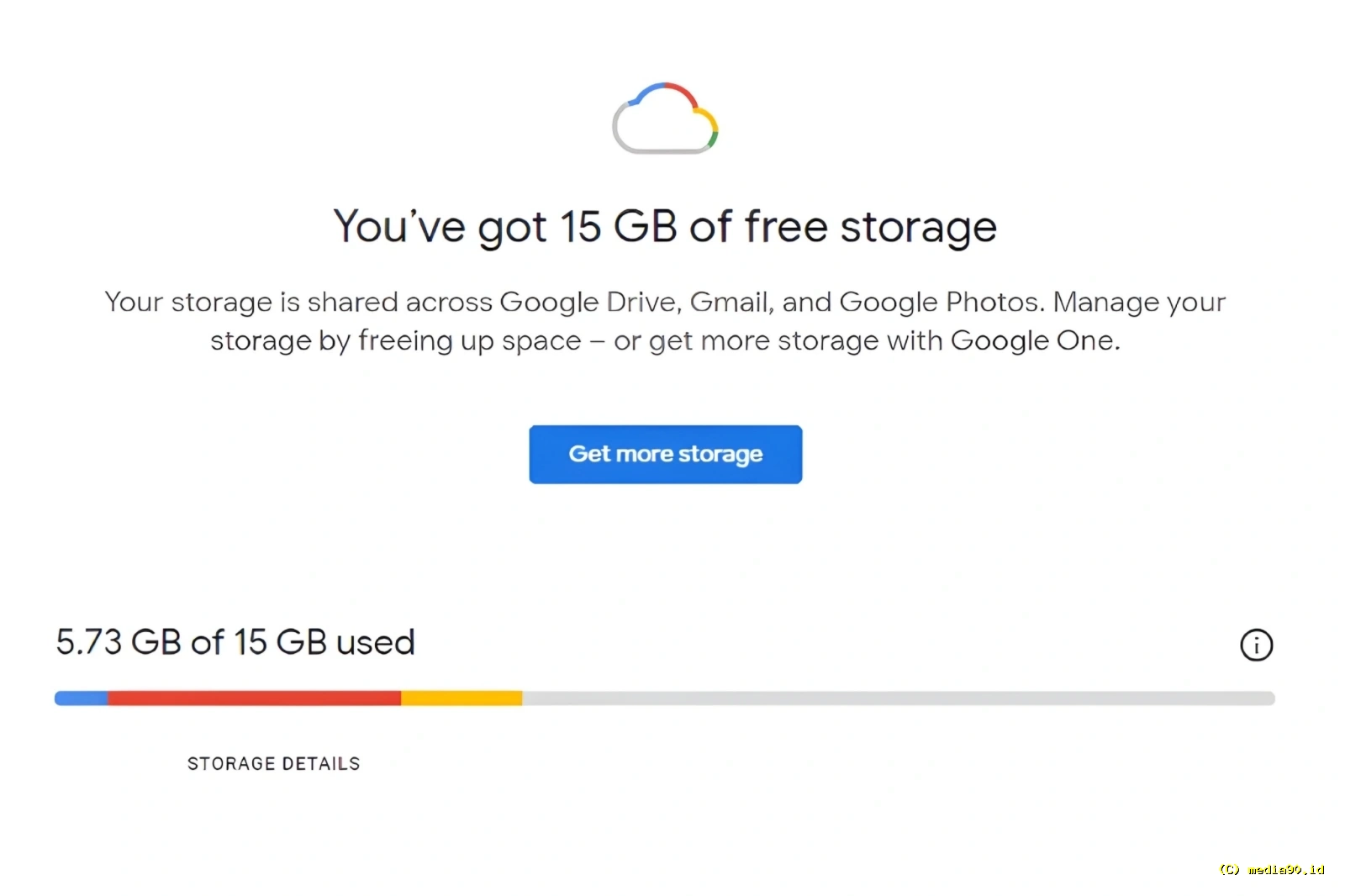 Gmail Diduga Pangkas Storage Akun Baru Jadi 5GB Nomor HP Tambahan Bisa Buka 15GB