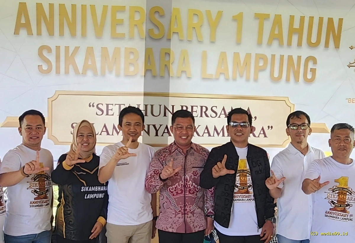 HUT Sikambara Komisi V DPRD Lampung Harap Jadi Pemersatu Suporter Sepakbola