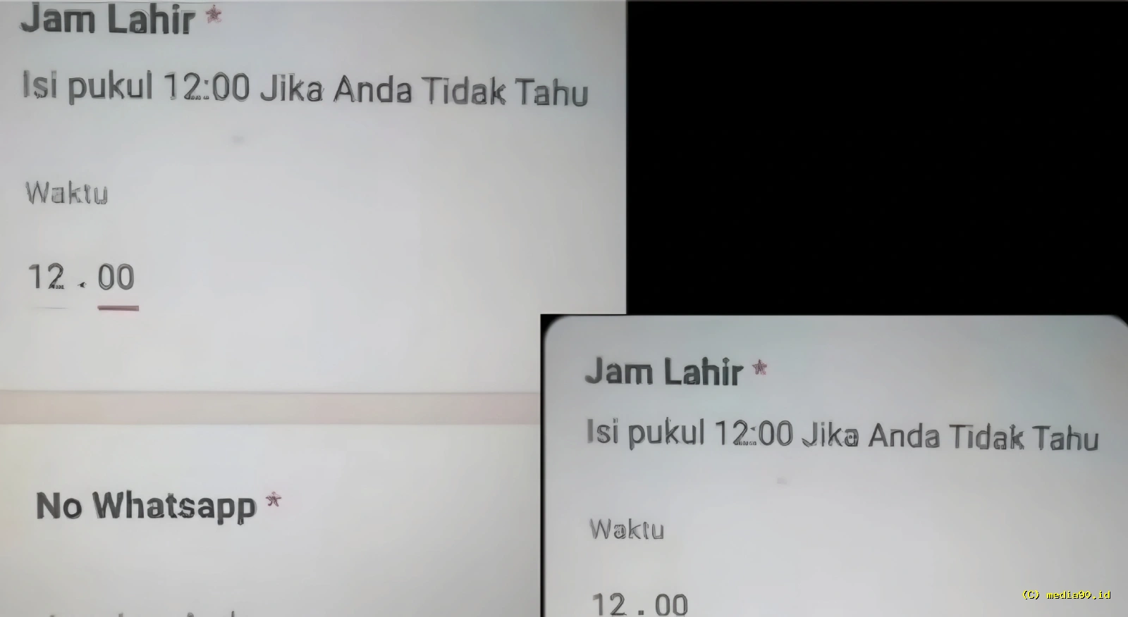 Heboh Formulir Lowongan Kerja Cantumkan Jam Lahir, Warganet Ramai Berkomentar