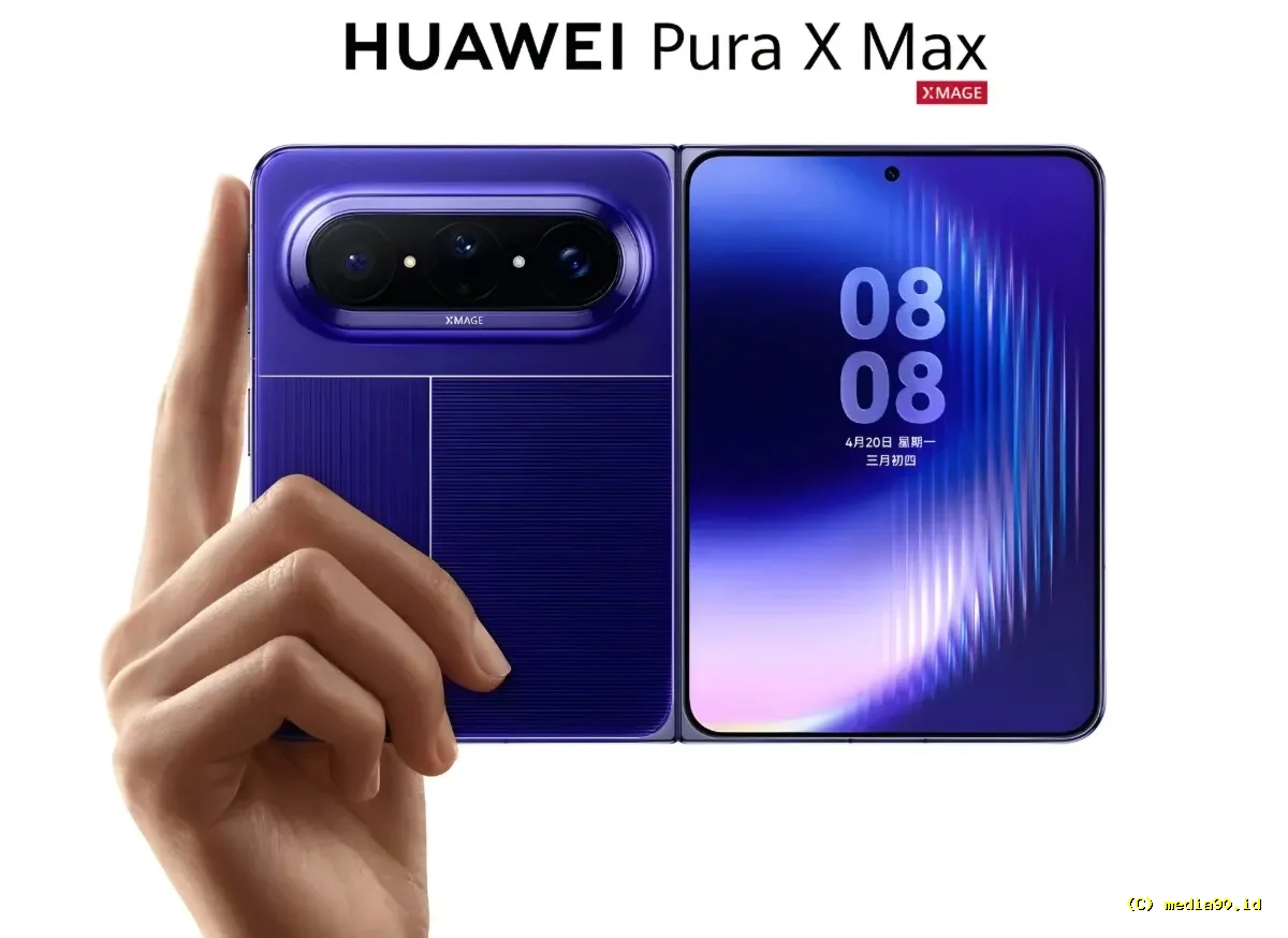 Huawei Jadwalkan Peluncuran Pura X Max pada 20 April 2026