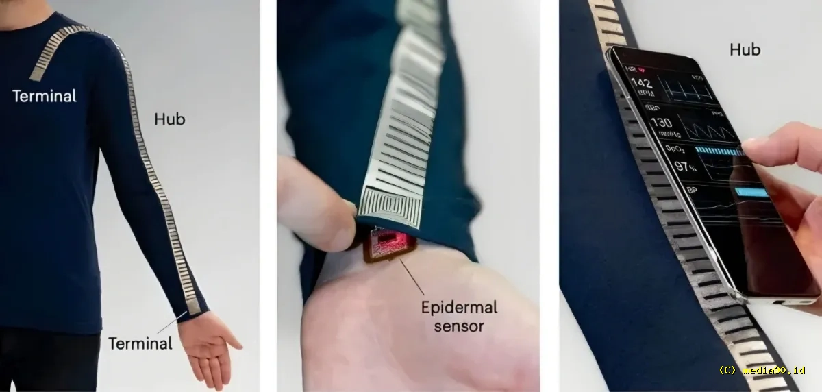 Inovasi Wearable, Pakaian Ini Monitor Tekanan Darah Secara Real-Time Tanpa Baterai