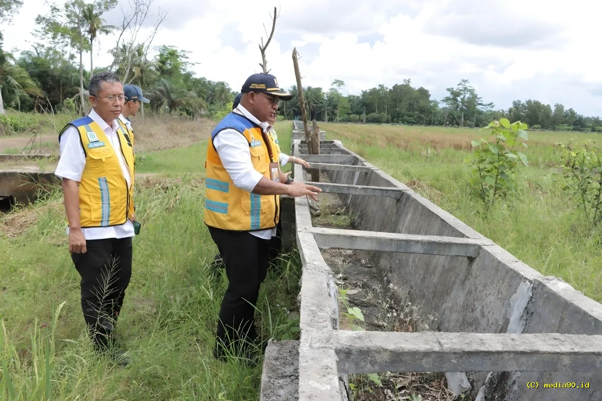Irigasi Gantung di Mesuji–Tulang Bawang Segera Diperbaiki, BBWS Mesuji Sekampung Angkat Bicara