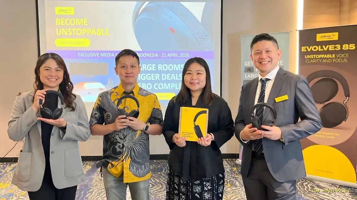 Jabra Evolve3 Series (75 & 85) Meluncur, Desain Ringkas dengan ENC Cerdas AI