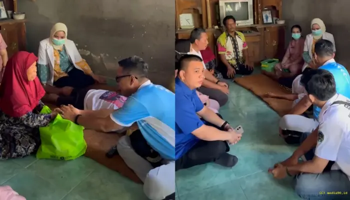 Jumat Berkah, Camat Tanjung Sari Bersama Tokoh Pemuda Desa Kertosari Baksos Bantu Warga Sedang Sakit