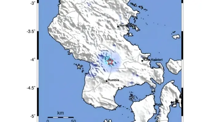 Gempa Kolaka Timur Dini Hari, Getaran M 2,9 Terasa di Sejumlah Wilayah