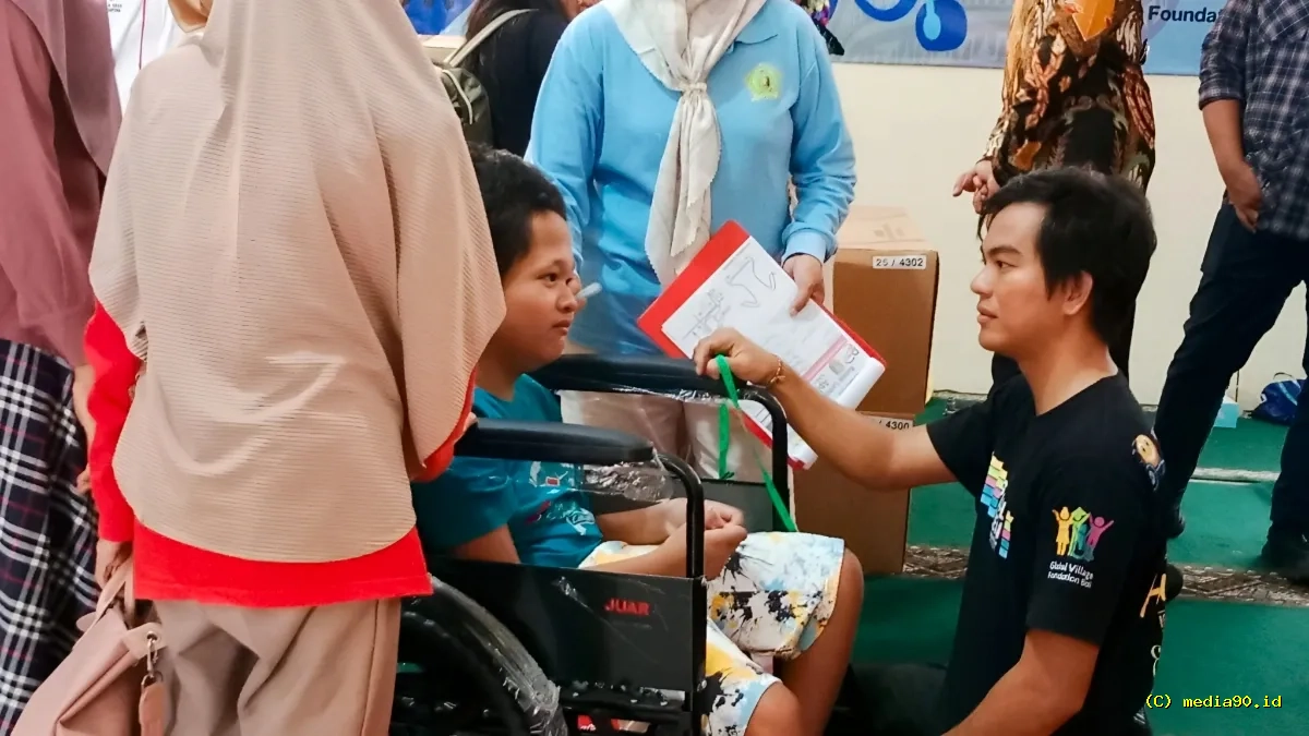 Lampung Jadi Sasaran Program Global Village Foundation untuk Anak Cerebral Palsy