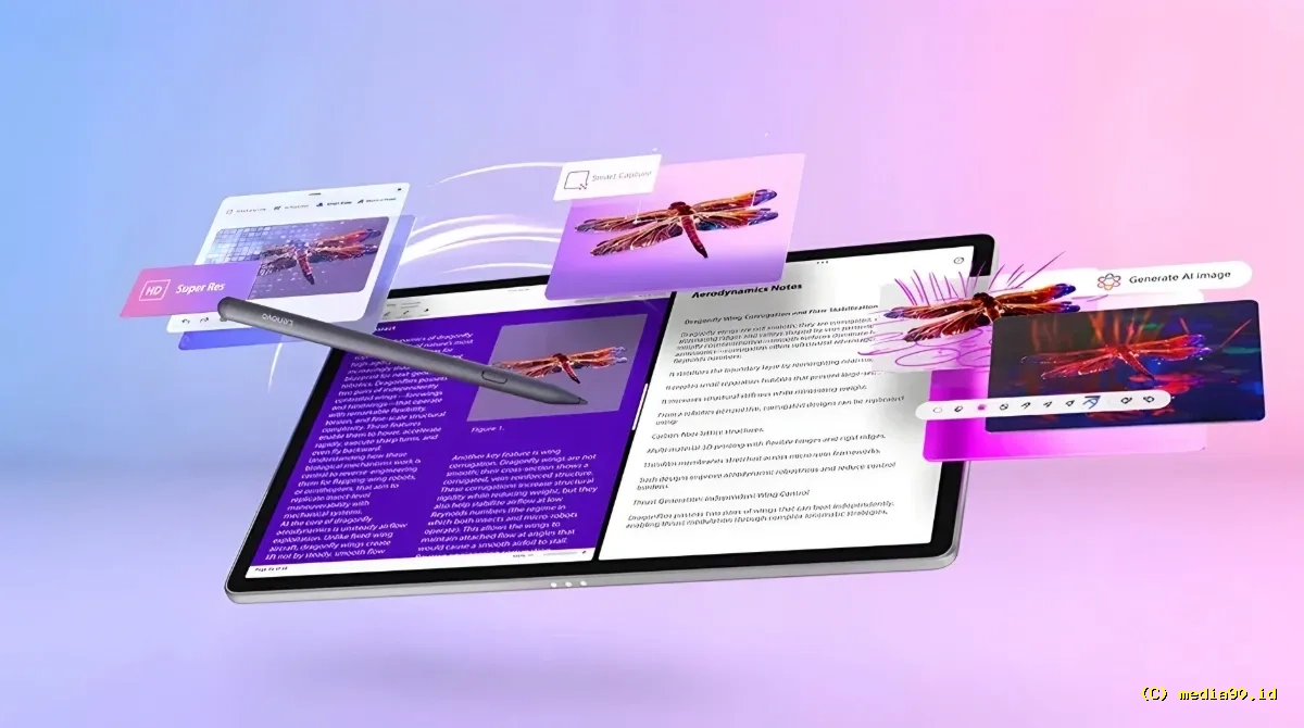 Lenovo Idea Tab Pro Gen 2 Meluncur, Tablet Tipis dengan Layar Tajam dan Performa Maksimal