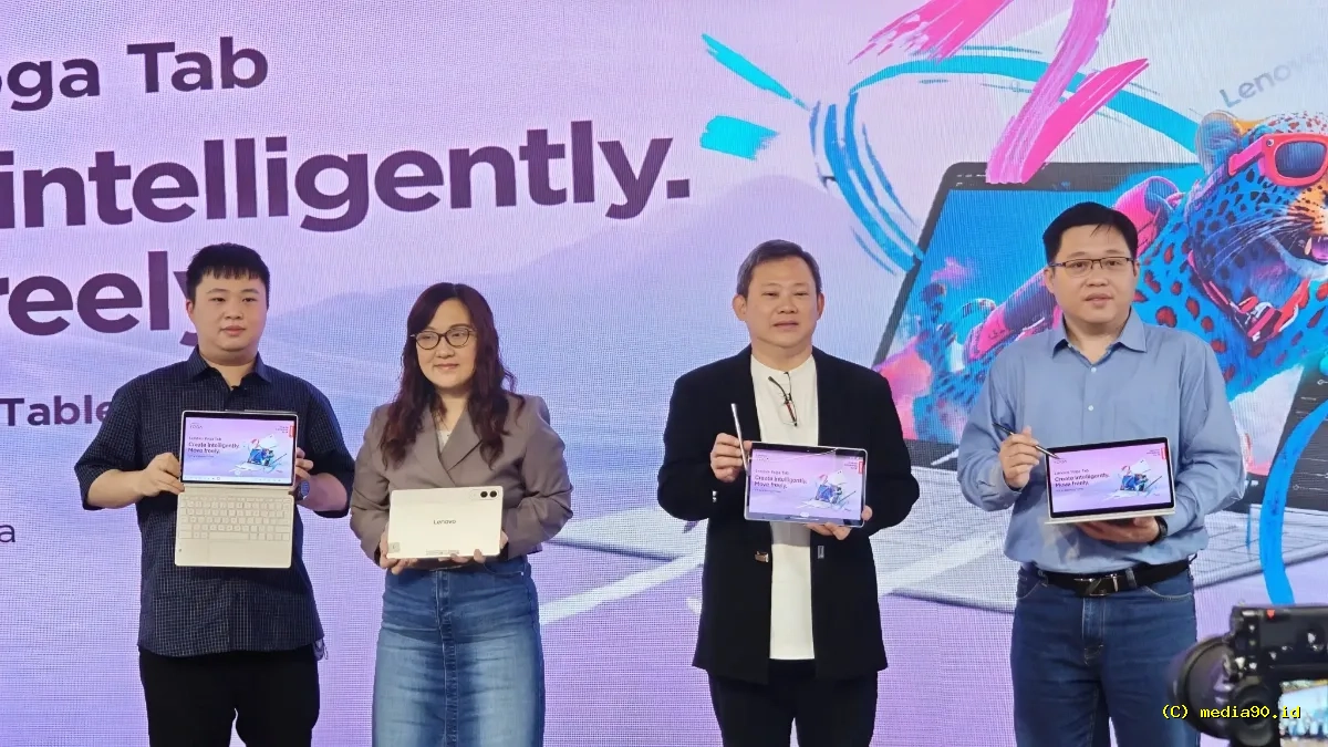 Lenovo Yoga Tab Hadir Resmi di Indonesia dengan Fitur Premium