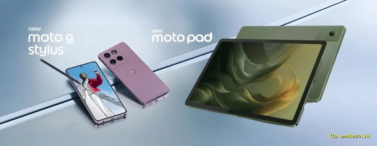 Moto G Stylus (2026) dan Moto Pad (2026) Resmi Diperkenalkan, Fokus Kreasi dan Entertainment
