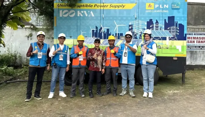 PLN Sukses Jaga Listrik Andal Tanpa Kedip Saat Kunjungan Wapres Gibran di Lampung