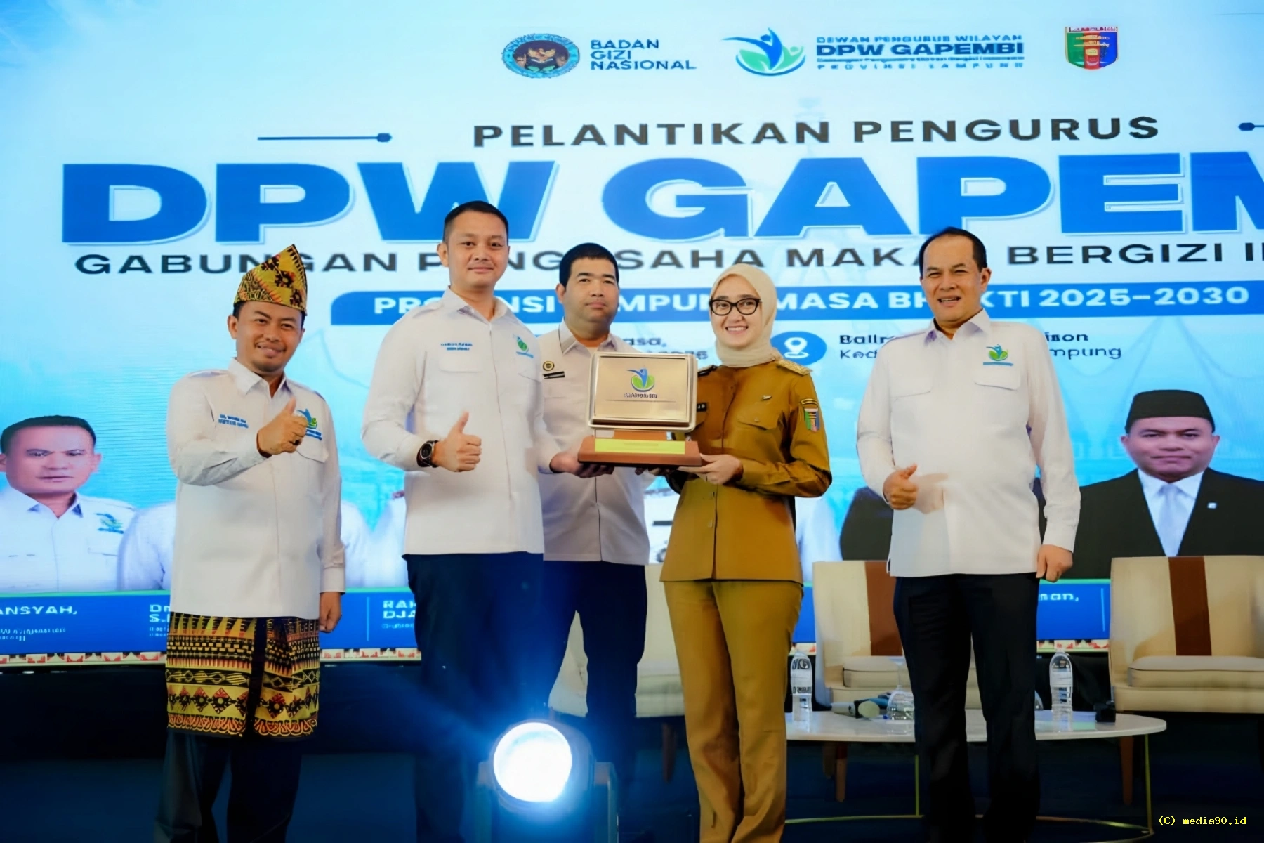 Pemprov Lampung Dorong Gapembi Jadi Garda Terdepan Penyedia Pangan Sehat