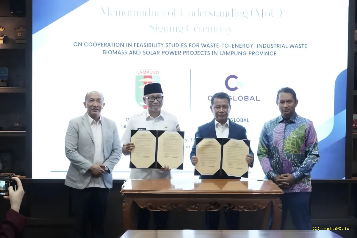 Pemprov Lampung Jalin Kerja Sama dengan Malaysia untuk Dorong Pariwisata Energi dan Investasi