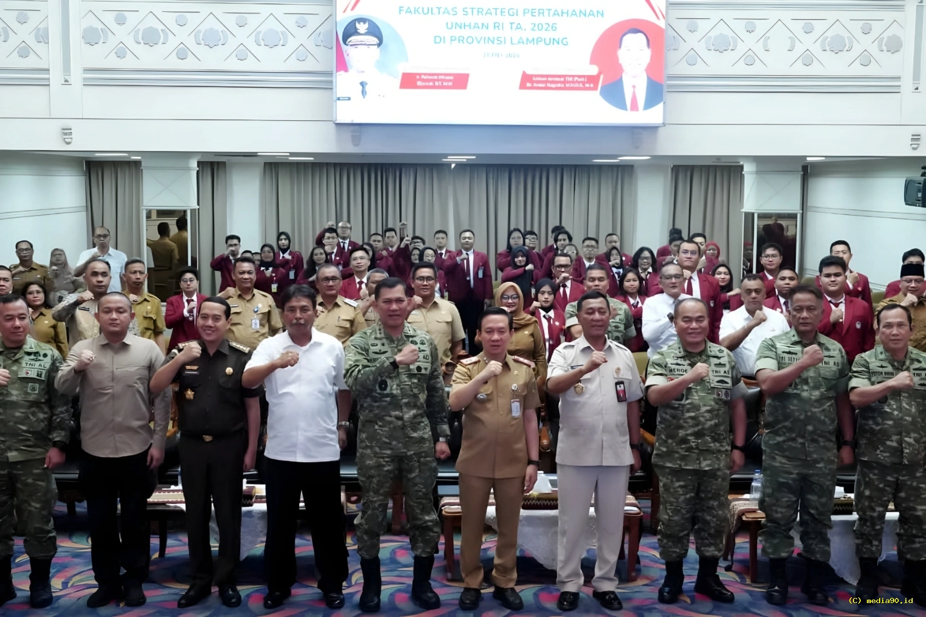 Pemprov Lampung Siapkan Strategi Ketahanan Wilayah Menghadapi Ancaman Multidimensi
