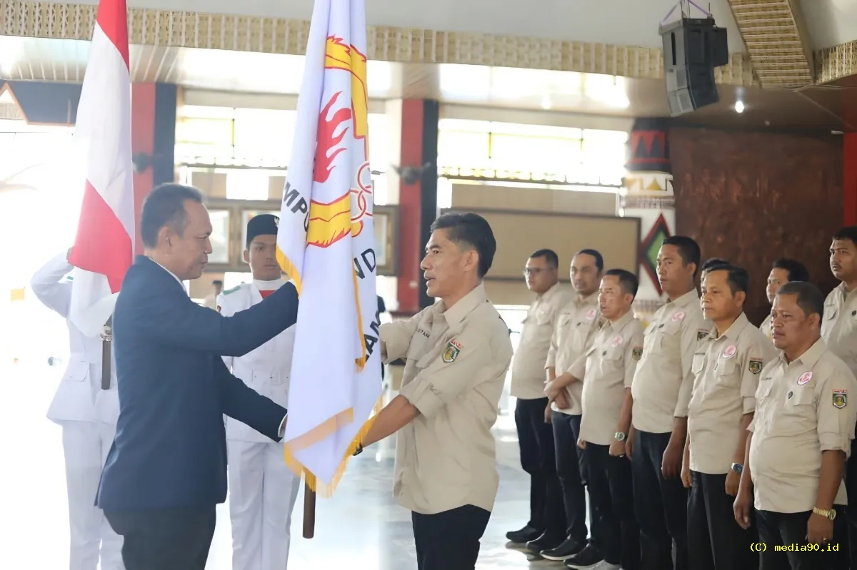 Pengurus Baru KONI Lampung Tengah Resmi Dilantik, Dibebani Target Tiga Besar Porprov 2026