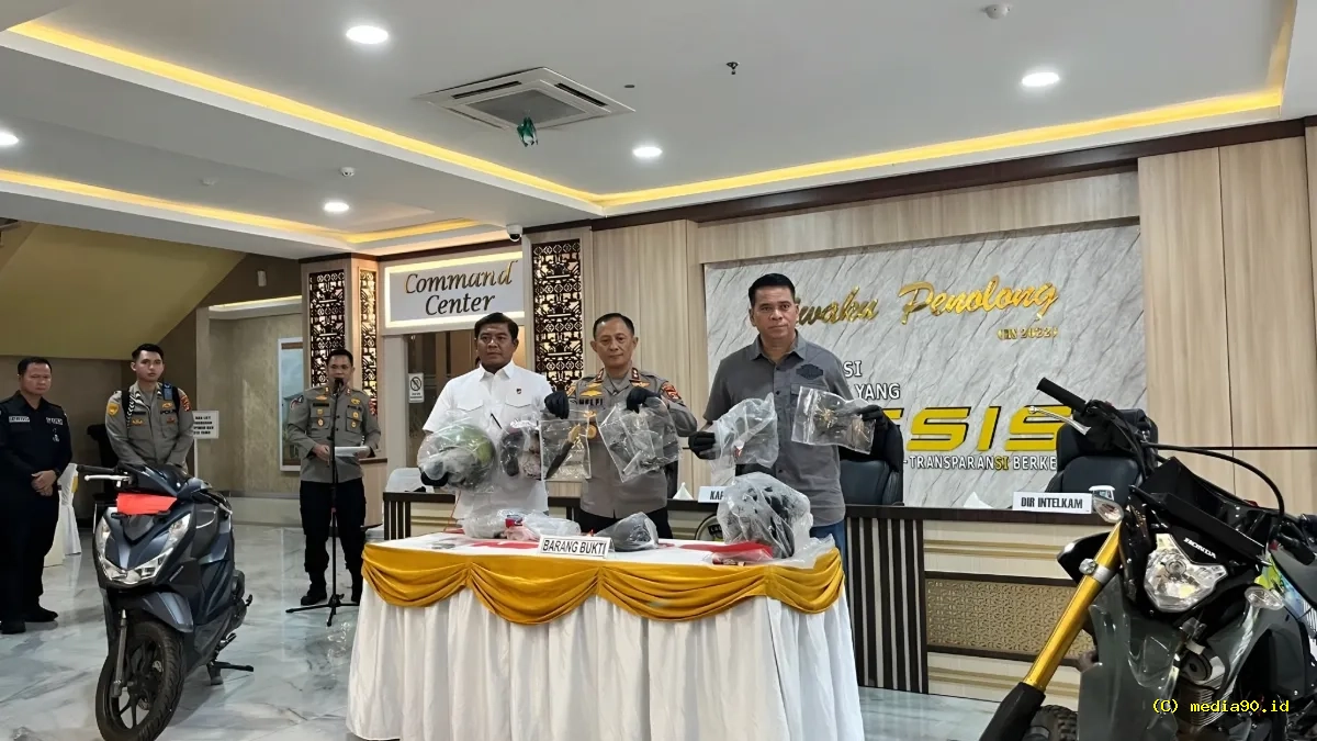 Polisi Ringkus Dua Pelaku Curanmor Penembak Anggota Polda Lampung, Satu Tewas