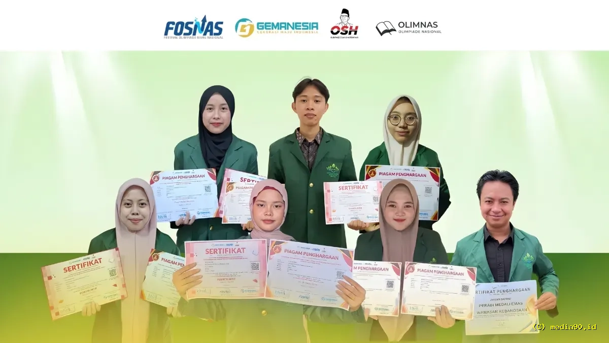 Prestasi Gemilang, Mahasiswa Pendidikan Biologi UIN RIL Panen Medali di Olimpiade Hardiknas 2026