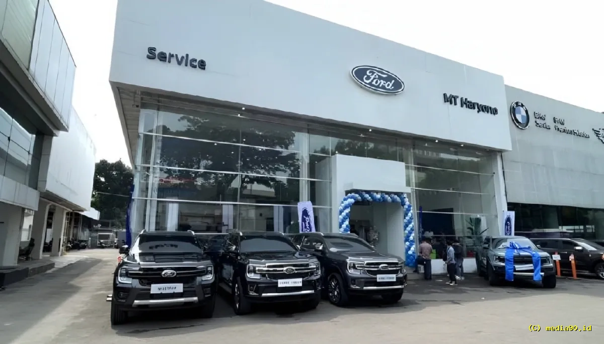 Resmi! Diler Ford Ke-34 Hadir di MT Haryono untuk Layanan Penjualan, Servis, dan Suku Cadang