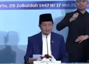 Pemerintah Tetapkan Idul Adha 2026 pada 27 Mei, Awal Zulhijah Dimulai 18 Mei