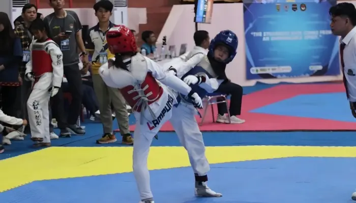 Ribuan Atlet Taekwondo Ramaikan Gubernur Lampung Cup II, Ajang Pencarian Bibit Unggul