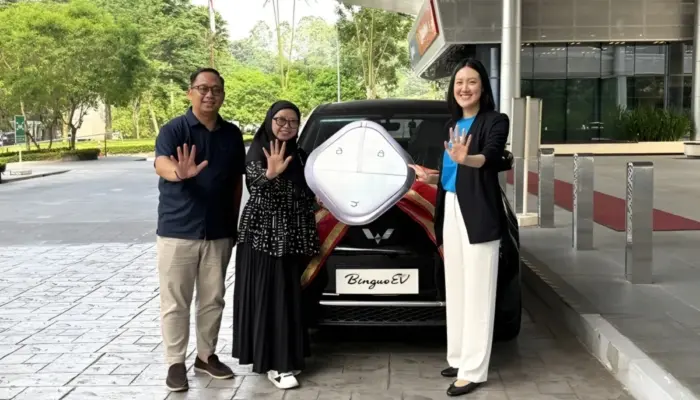 Sering Transaksi di Traveloka, Pengguna Ini Berhasil Bawa Pulang Wuling New BinguoEV Gratis