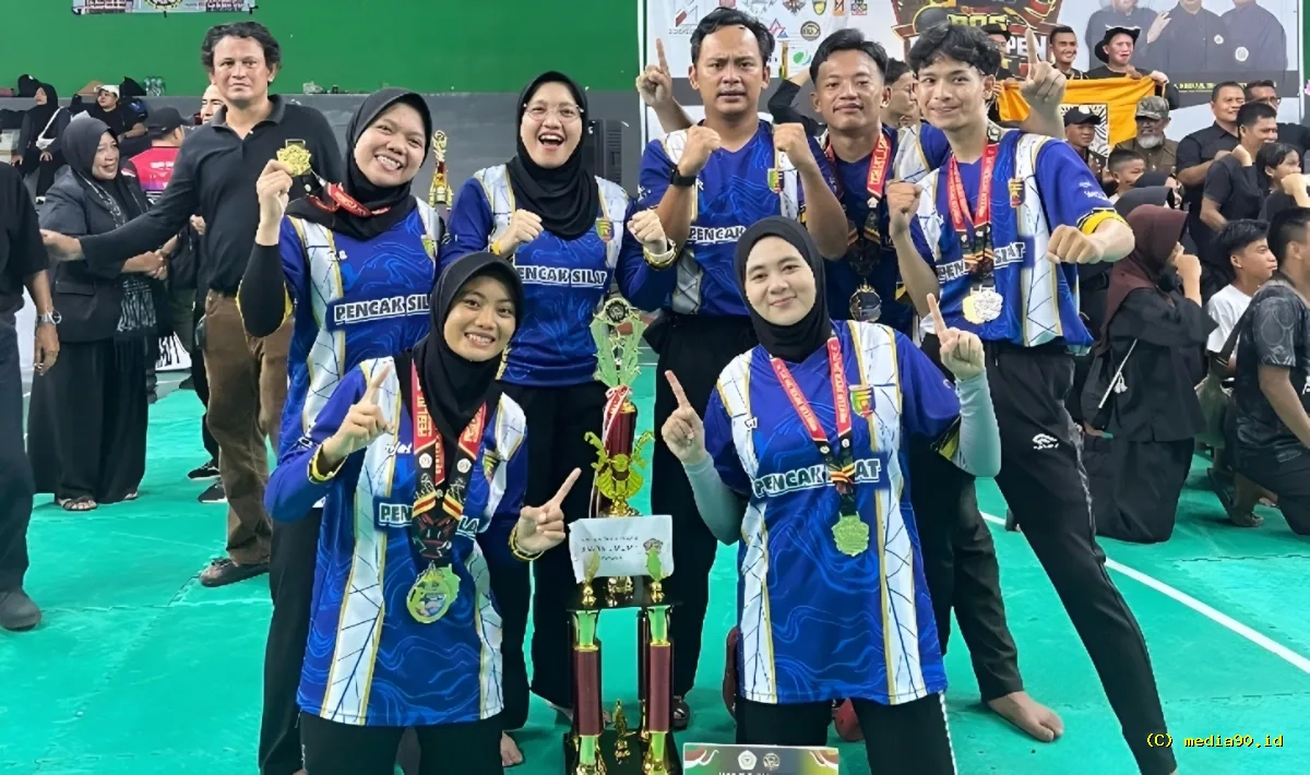 Silat Lampung Sabet Gelar Juara Umum di Kejurnas Banten Open Championship 2026