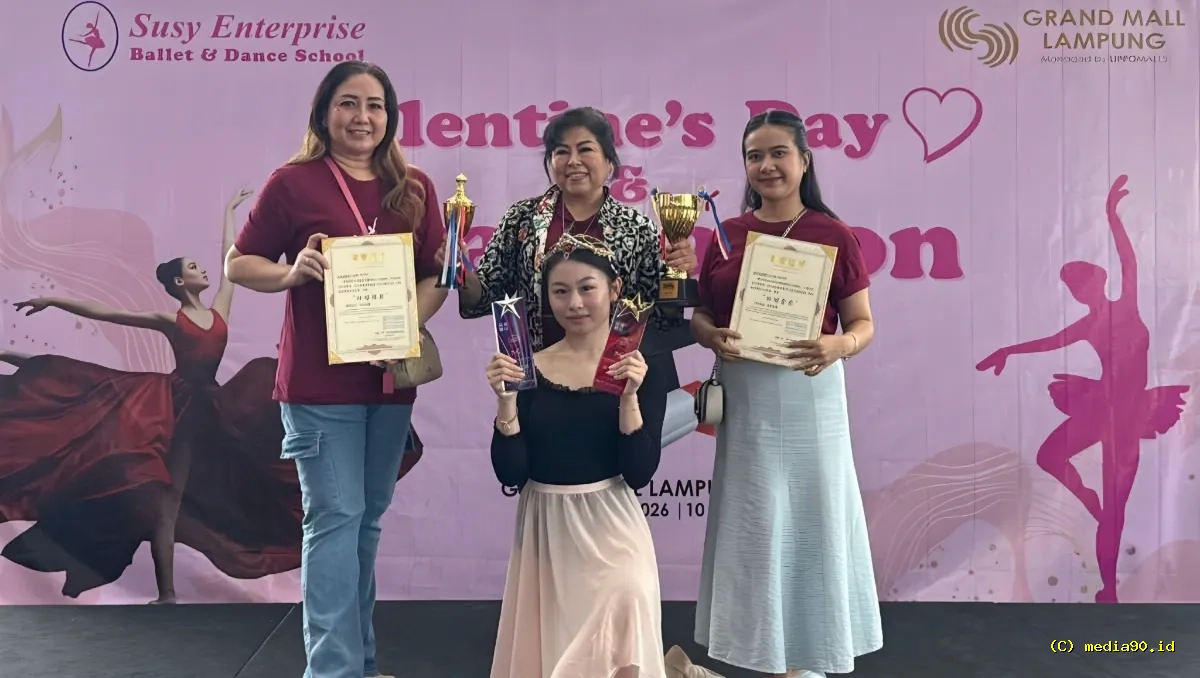 Siswi SMA TMI Lampung Kayrence Susilo Usai Juara di China, Targetkan Prestasi Balet Internasional Lain