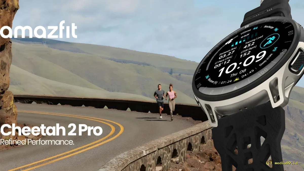 Smartwatch Baru Amazfit Cheetah 2 Pro Resmi Dirilis untuk Runner Profesional