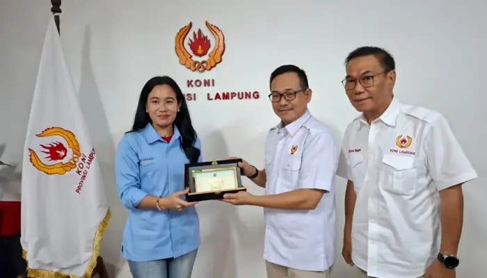 KONI Ogan Ilir Studi Banding ke KONI Lampung, Bahas Tata Kelola hingga Pembinaan Atlet