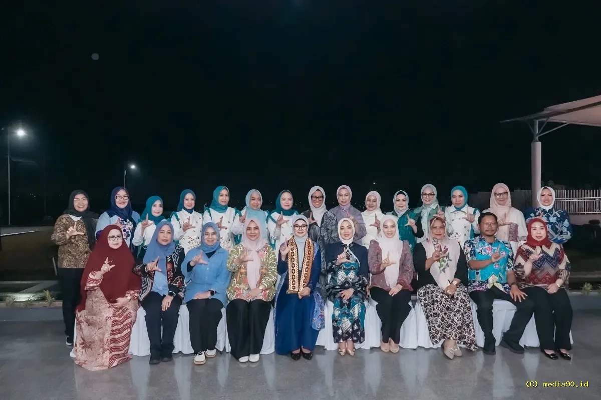 TP PKK Pusat Beri Penghargaan atas Aksi Cepat Program Imunisasi Lampung