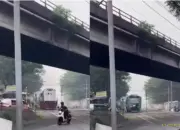 Viral Aksi Nekat Terobos Palang Kereta di Cimindi Cimahi, Publik Soroti Rendahnya Kesadaran Keselamatan