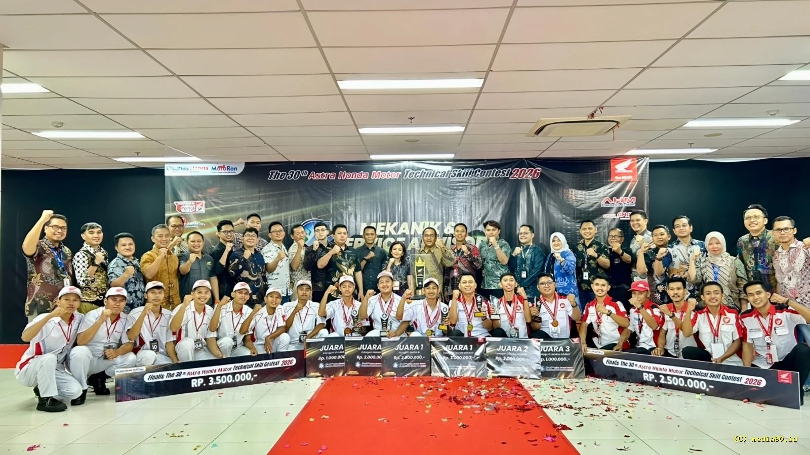 Technical Skill Contest 2026 Jadi Panggung Adu Kompetensi Mekanik dan Service Advisor TDM Lampung
