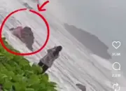Liburan Berujung Duka, Wisatawan Garut Tewas Terseret Ombak di Pantai Madasari