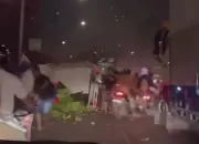 Tragis! Kecelakaan Pickup Angkut Pisang di Flyover Balekota Tangerang Tewaskan Pengendara Motor