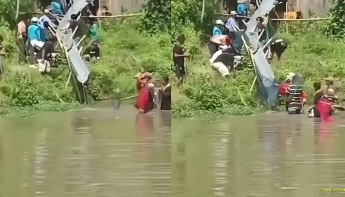 Ikan Baru Ditebar Langsung Dipanen Warga di Wonogiri, Video Banjir Komentar
