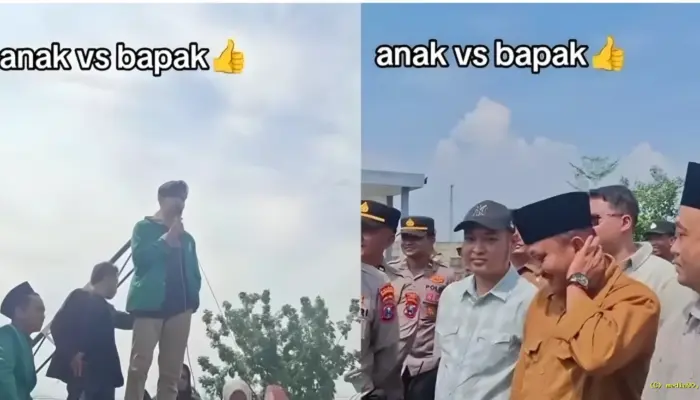 Viral! Anak Anggota DPRD Bangkalan Ikut Demo Mahasiswa, Reaksi Sang Ayah Jadi Sorotan
