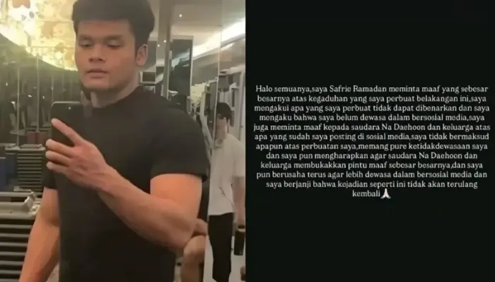 Viral di Media Sosial, Safrie Ramadhan Minta Maaf Usai Konten Anak Na Daehoon Tuai Kontroversi