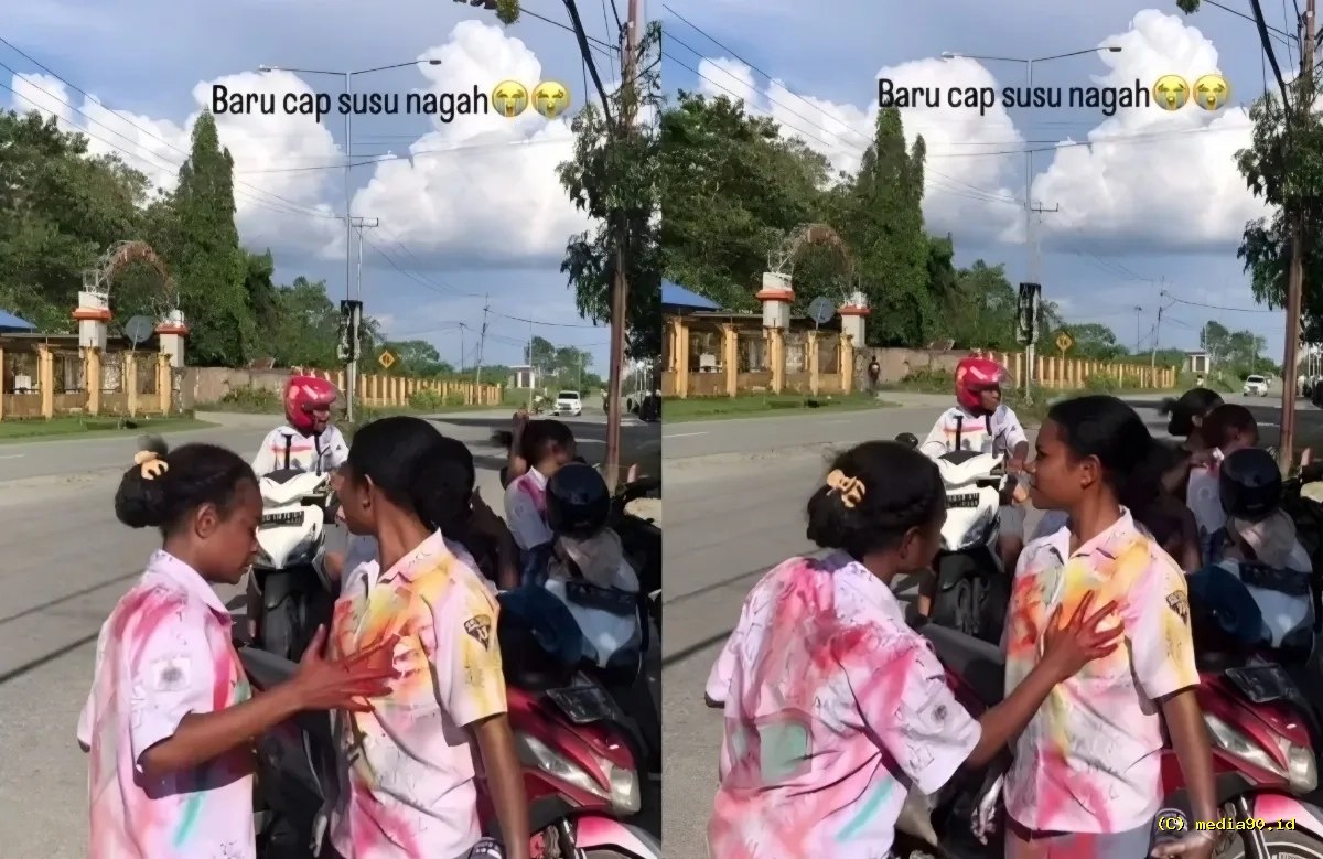 Viral Video Kelulusan SMA di Jayapura Aksi Siswi Tuai Pro dan Kontra