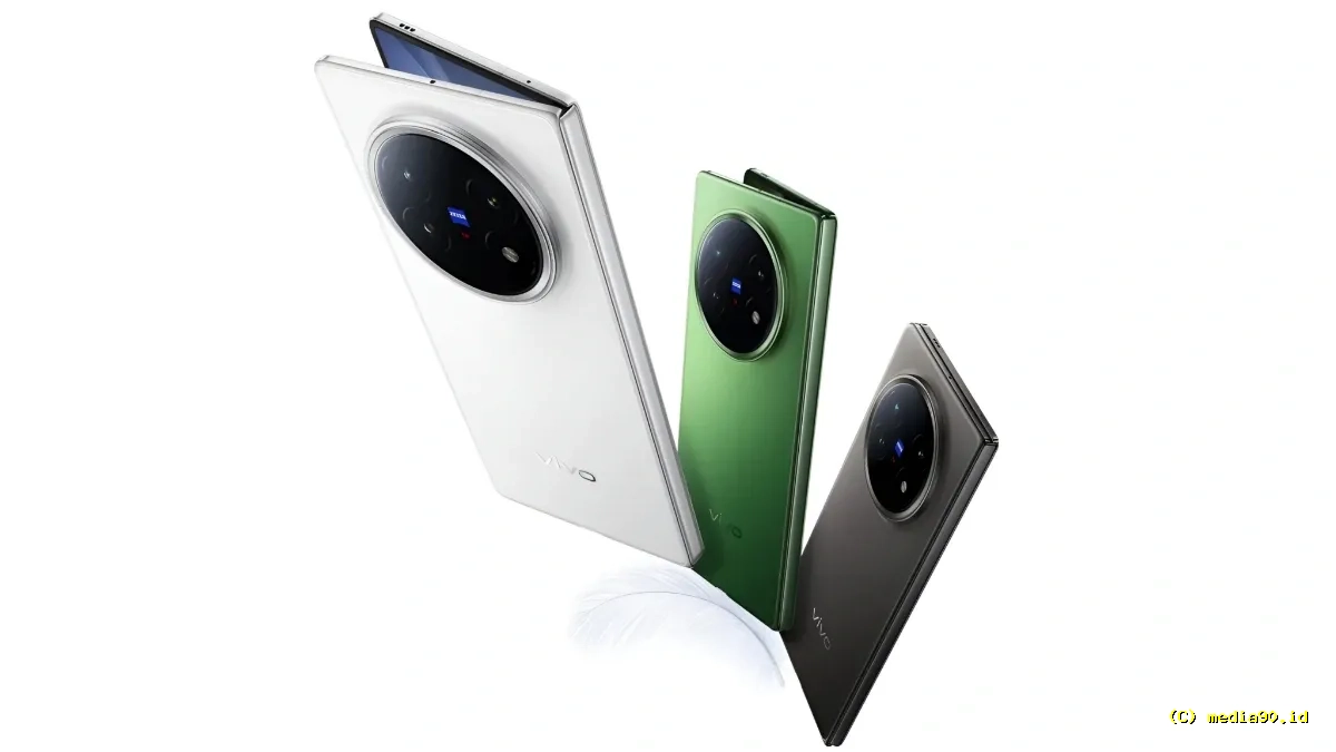 Vivo X Fold 6 Tawarkan Kamera Lebih Canggih dan Baterai Lebih Tahan Lama