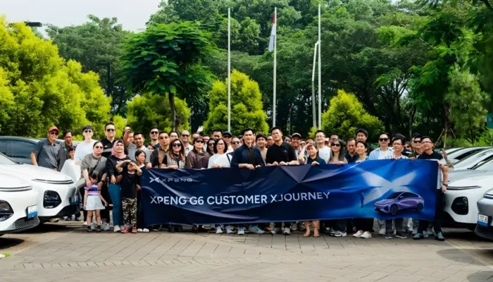 XPENG Indonesia Rayakan Penyerahan 100 Unit XPENG G6 Lewat XJourney ke Bogor