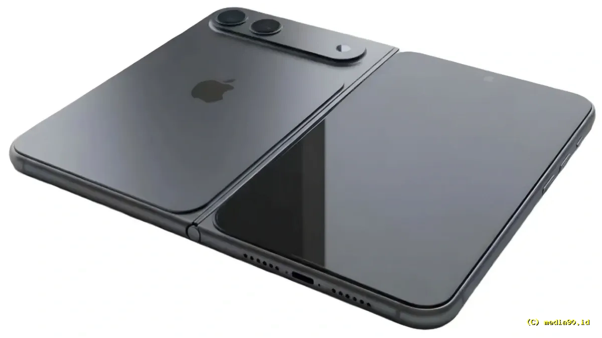 iPhone Fold Dirumorkan Pakai Panel Layar dari Samsung Display